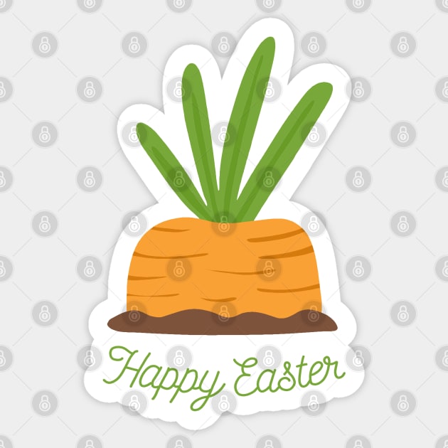 Carrot Sticker by valentinahramov